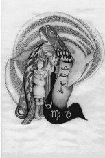 William and the Bear illustration by Viki Kennedy. From a collection of therapeutic fairy tales entitled Breathe Deeply! Healing Stories for the Soul. Copyright 1995. All rights reserved. Do not download or copy this image from the website.